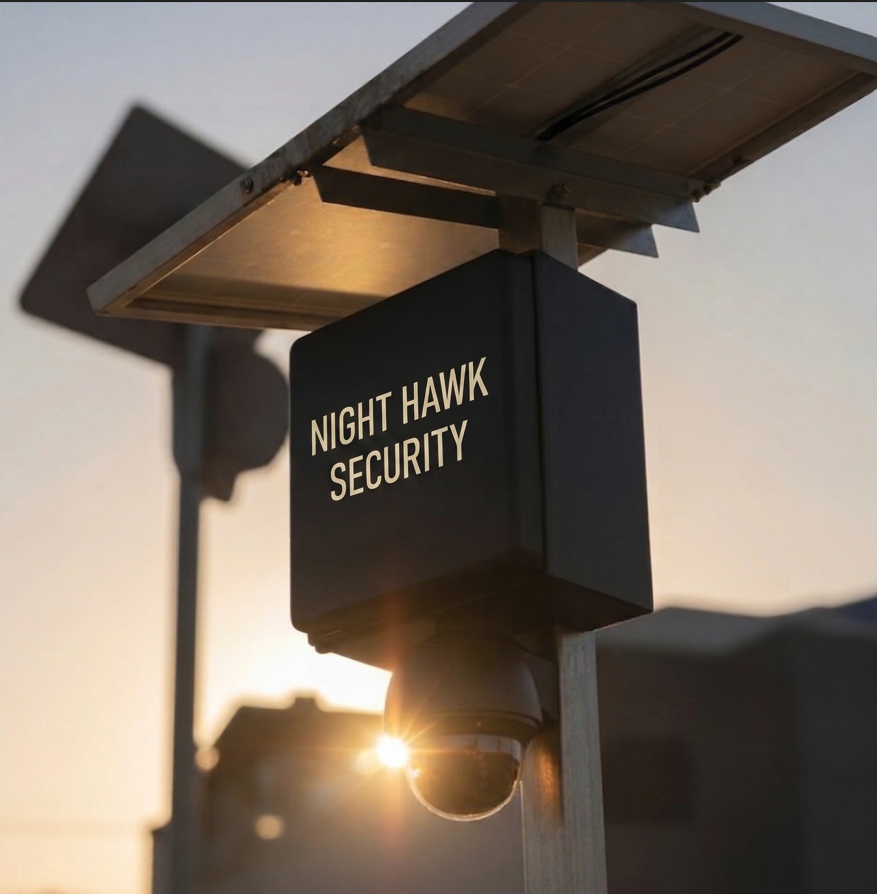 Night Hawk Solar Powered Camera